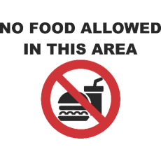 No Food Allowed